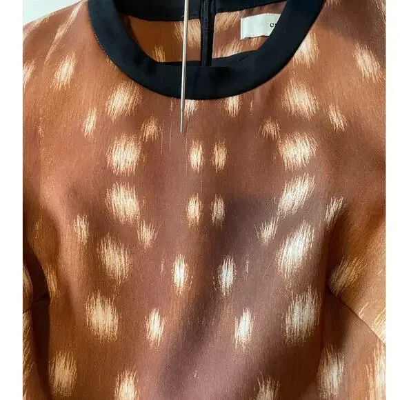 Cameo Fawn Mini Dress Fit and Flare Sleeveless Forest Fairy Cosplay Sz XS Brown - Picture 14 of 14